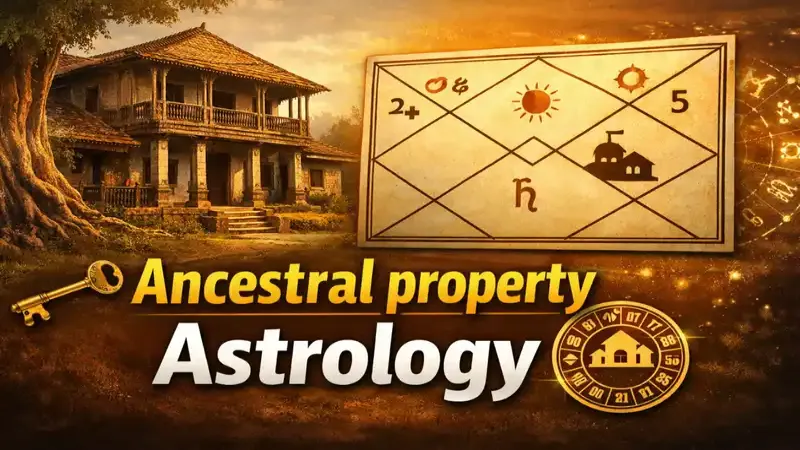 Ancestral property astrology