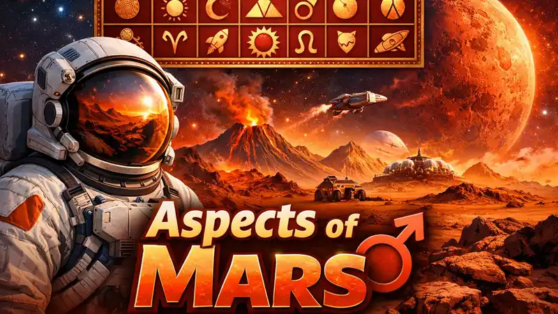 Aspects of Mars in Vedic astrology