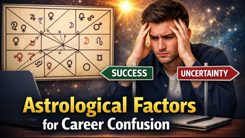 Astrological Factors for Career Confusion