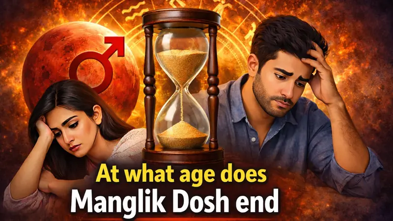 At what age does Manglik Dosha end