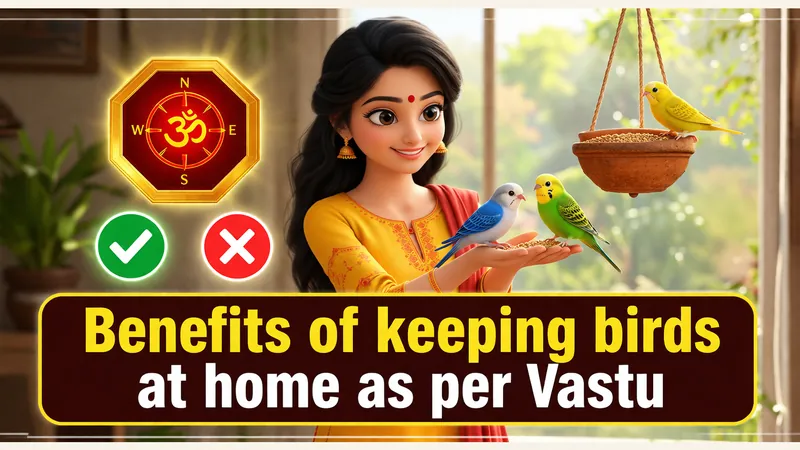 Benefits of keeping birds at home