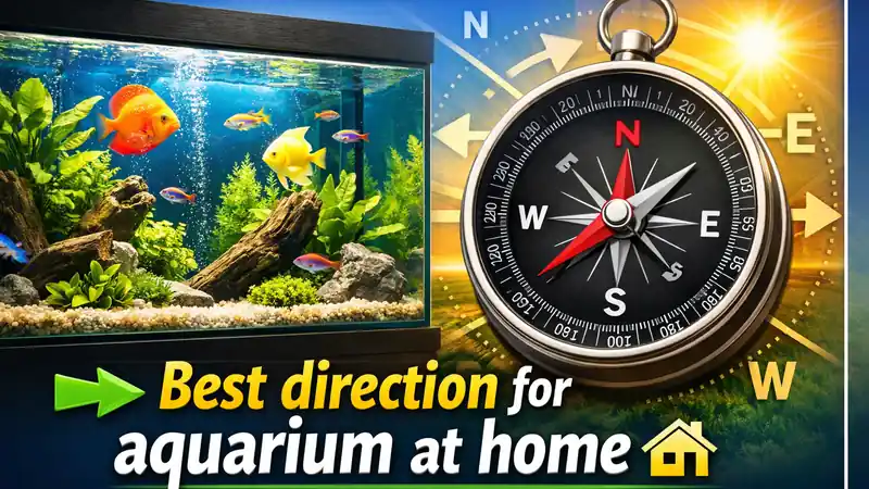 Best direction for aquarium at home