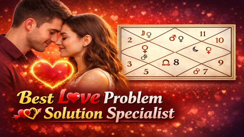Best love problem solution specialist support illustration