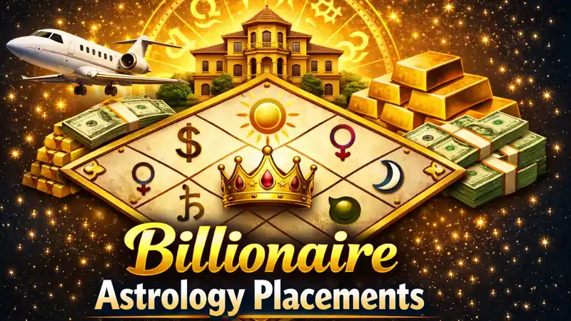 Key billionaire astrology placements for wealth analysis