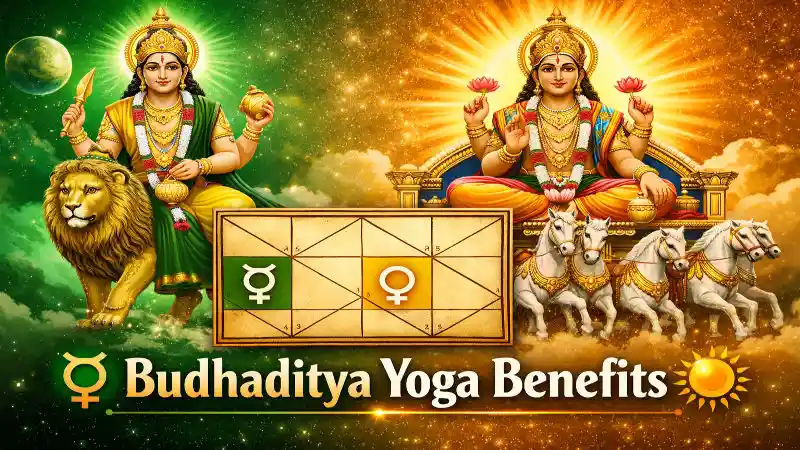 Budhaditya Yoga benefits in the horoscope