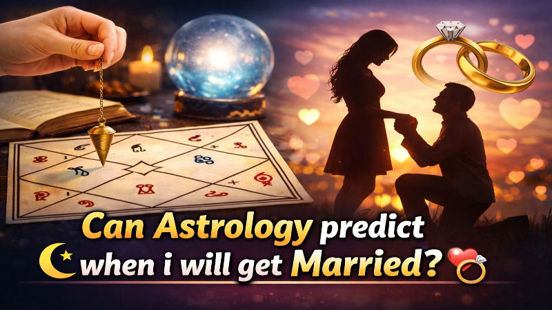 Can astrology predict when marriage is likely to happen