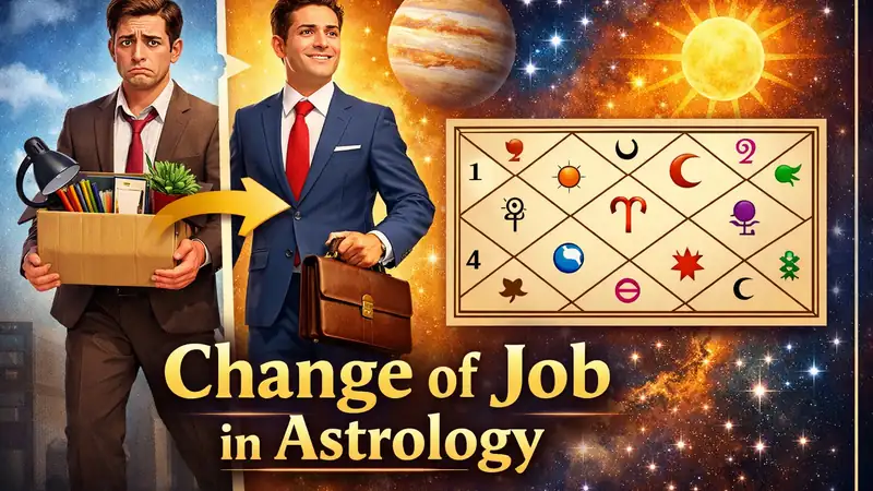 Change of job in astrology