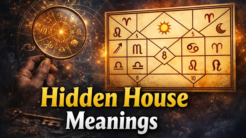 Hidden meanings of houses in vedic astrology