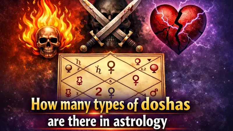 How many types of doshas are there in astrology