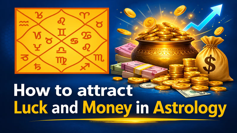 How to attract luck and money in astrology