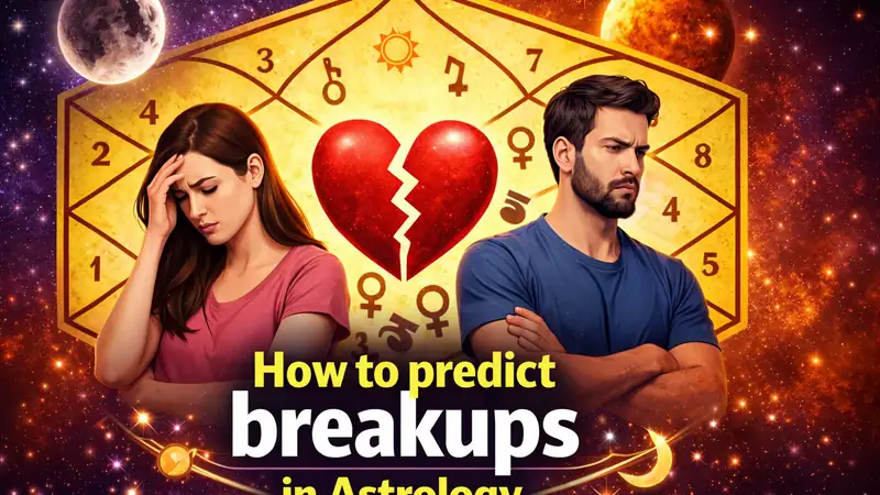 How to predict breakups in astrology