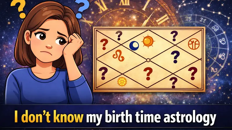 I don’t know my birth time astrology