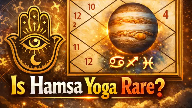 Is Hamsa Yoga rare in astrology charts