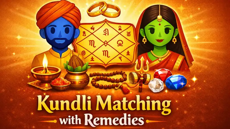 Kundli matching with remedies for practical marriage guidance
