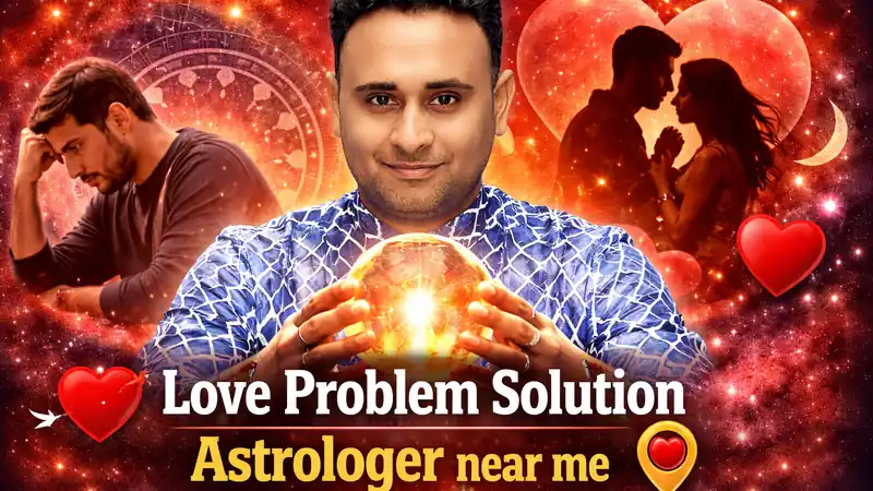 Love problem solution astrologer near me for practical Vedic relationship support