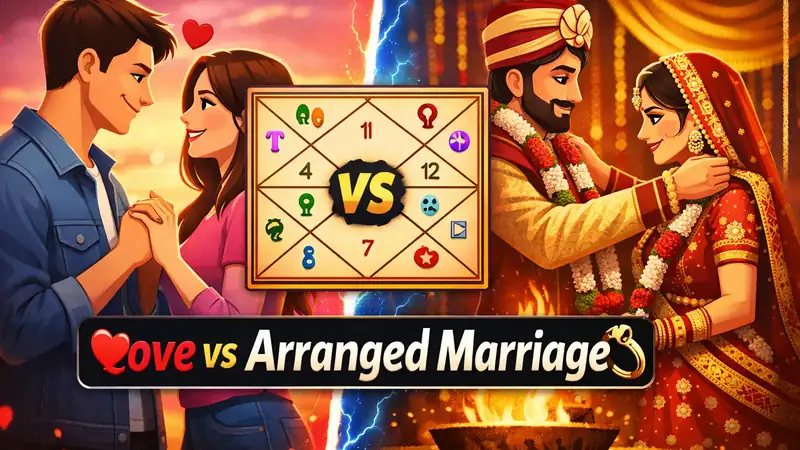 Love vs arranged marriage compatibility understanding through astrology