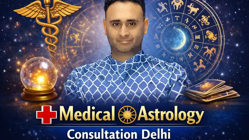 Medical astrology consultation in Delhi for health concerns and disease analysis
