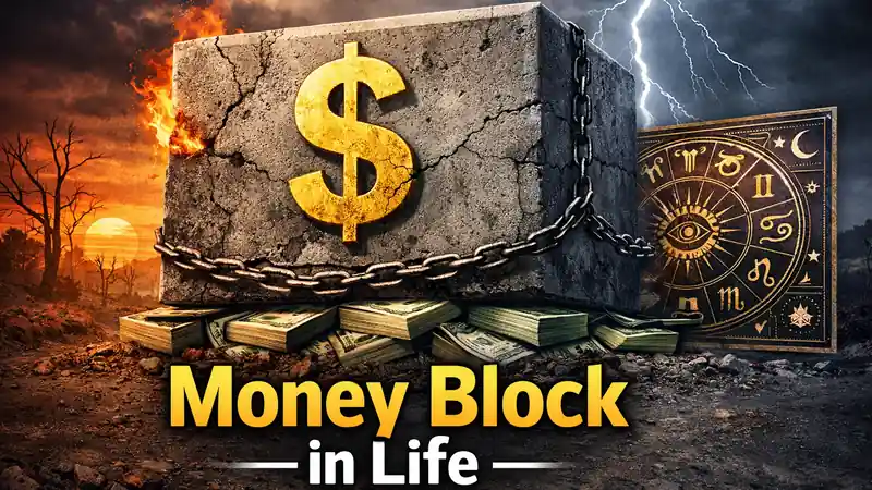 Money Block In Life explained through astrology patterns