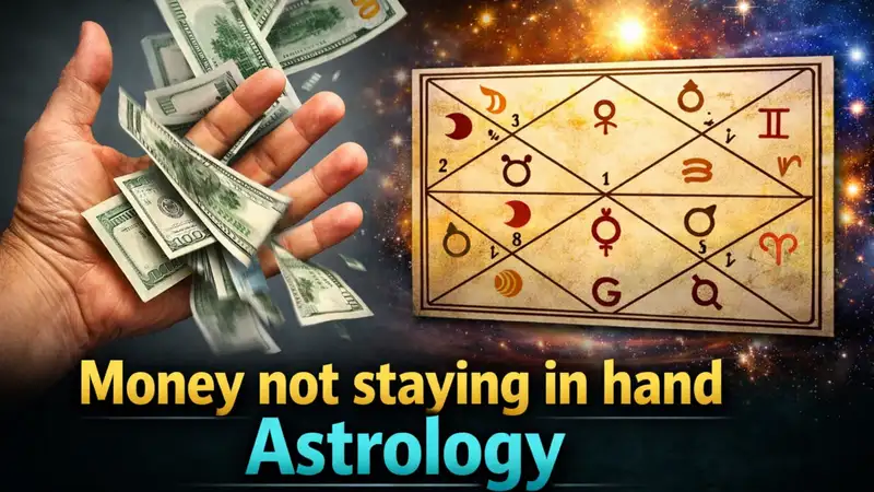 Money not staying in hand astrology