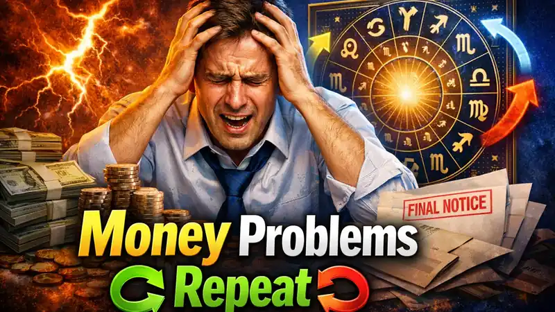 Why money problems repeat and how patterns form in astrology