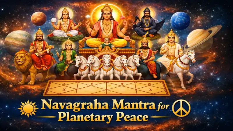 Navagraha mantra for planetary peace