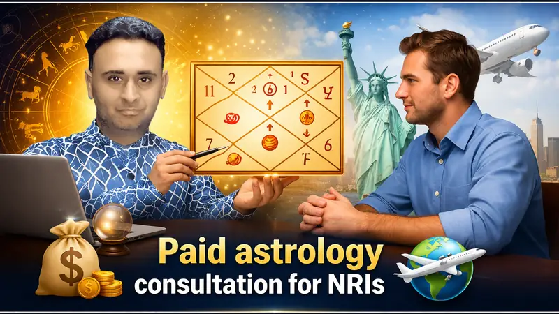 Paid astrology consultation for NRIs