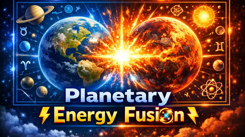 Planetary Energy Fusion in Sun conjunction with other planets