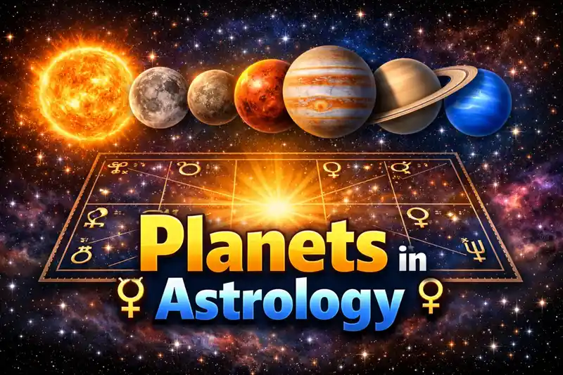 Planets in astrology chart overview