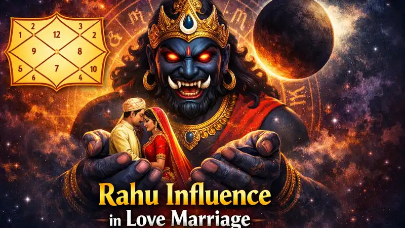 Rahu influence in love marriage