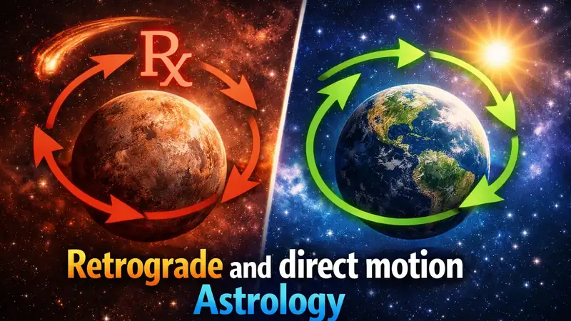 Retrograde and direct motion astrology meaning