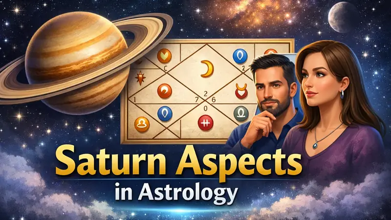 Saturn aspects in astrology