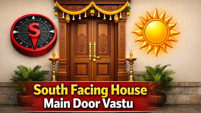 South Facing House Main Door Vastu