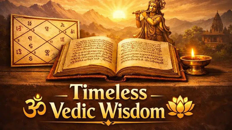 Timeless Vedic wisdom preserved through the Vedic astrology tradition