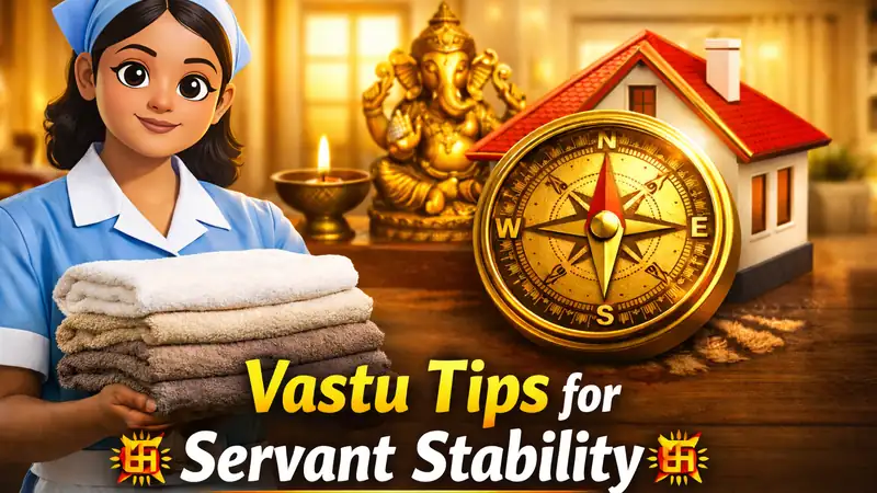 Vastu tips for servant stability