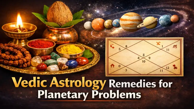Vedic astrology remedies for planetary problems