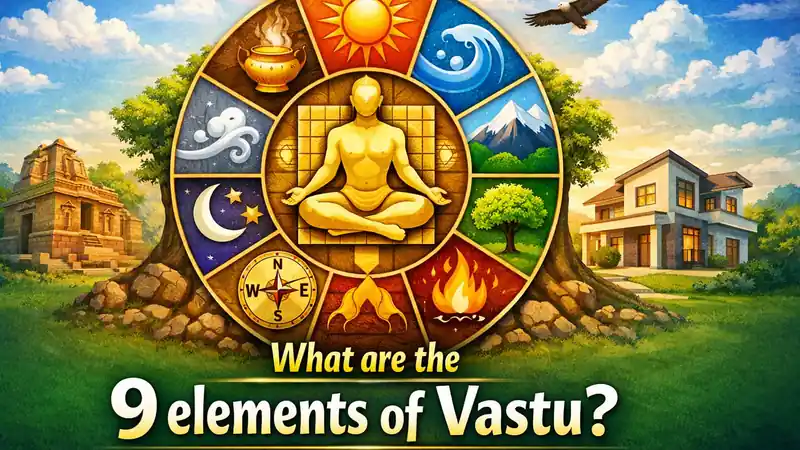 What are the 9 elements of Vastu?