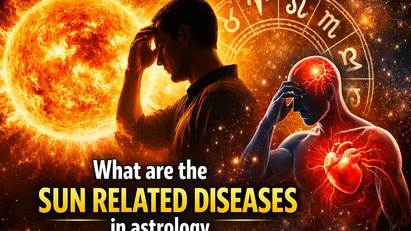 What are the sun related diseases in astrology