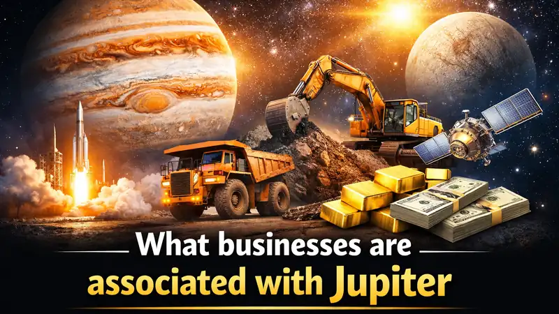What businesses are associated with Jupiter in astrology