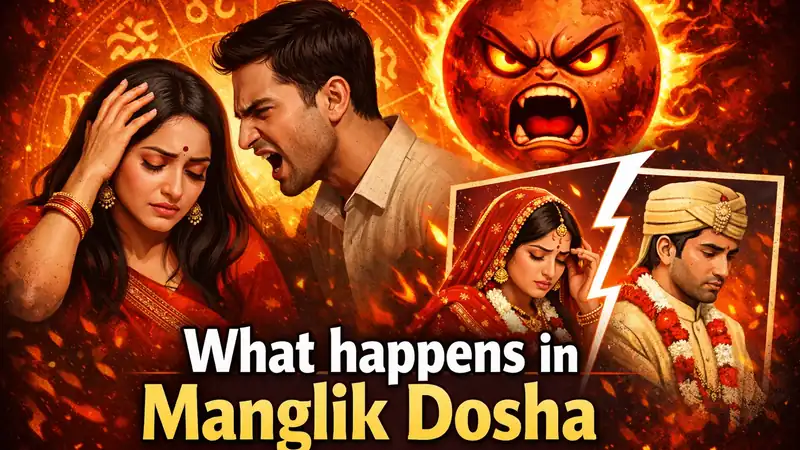 What happens in Manglik Dosha in real life
