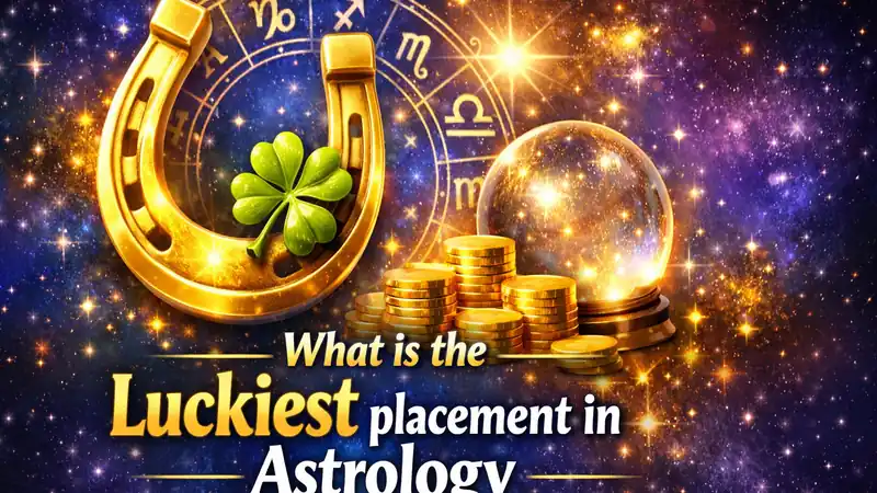 What is the luckiest placement in astrology for wealth