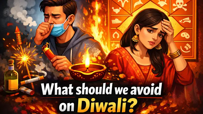 What should we avoid on Diwali