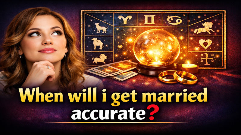 Marriage timing guidance through a birth chart