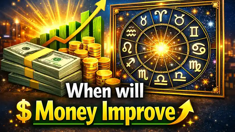 When will money improve based on financial cycles in astrology
