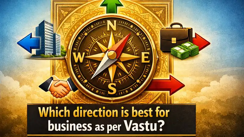 Which direction is best for business as per Vastu?