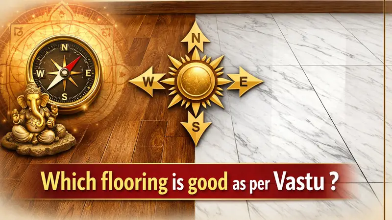 Which flooring is good as per Vastu