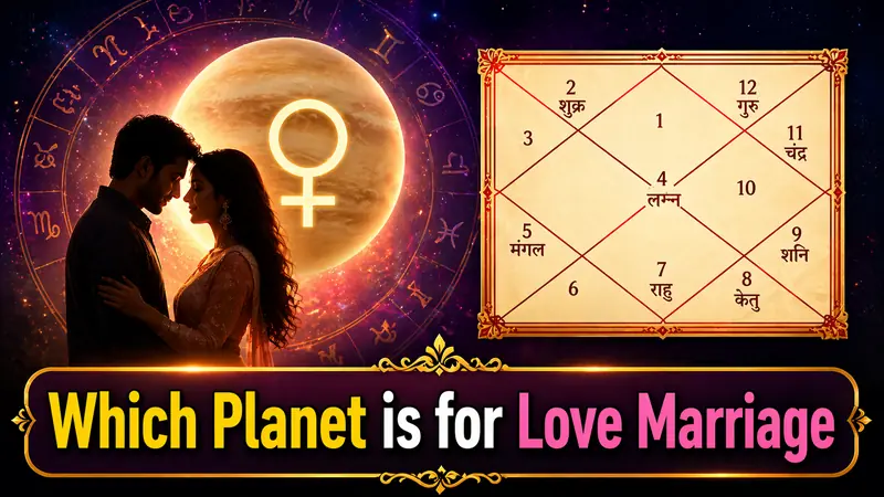 Which planet is for love marriage