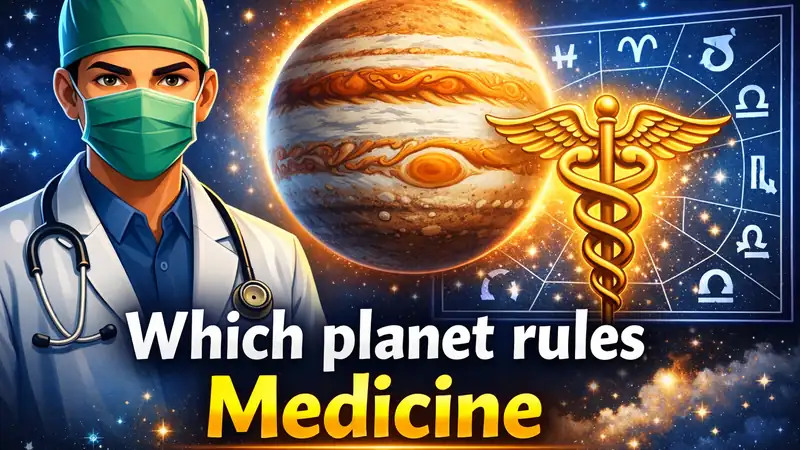 Which planet rules medicine in astrology and how planetary combinations are linked with healing and medical themes