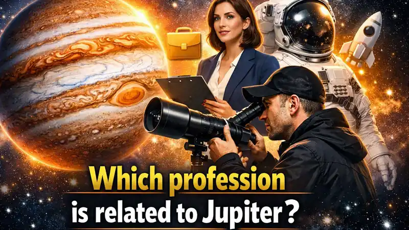 Which profession is related to Jupiter in astrology