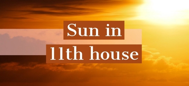 Sun in the Eleventh House